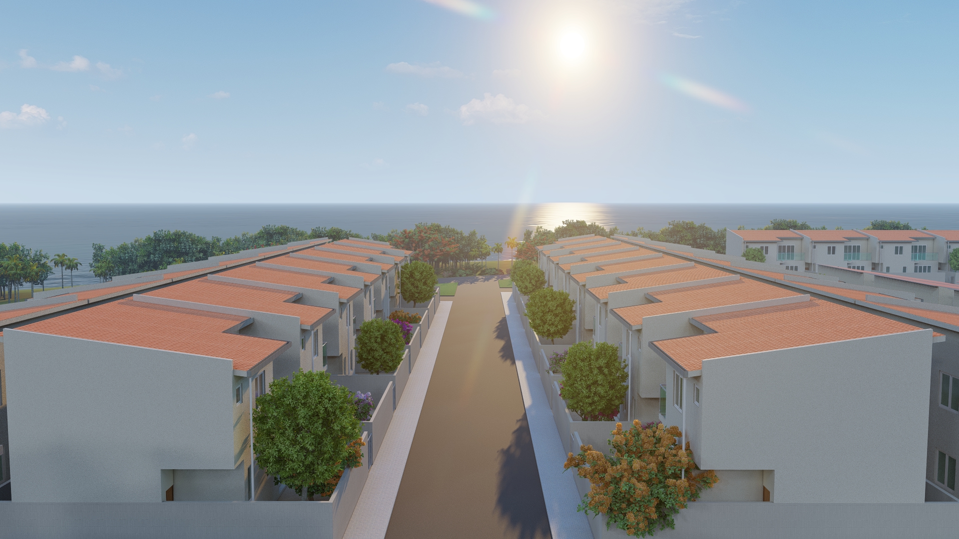 Design & Construction of Two Storey 75 Row Houses